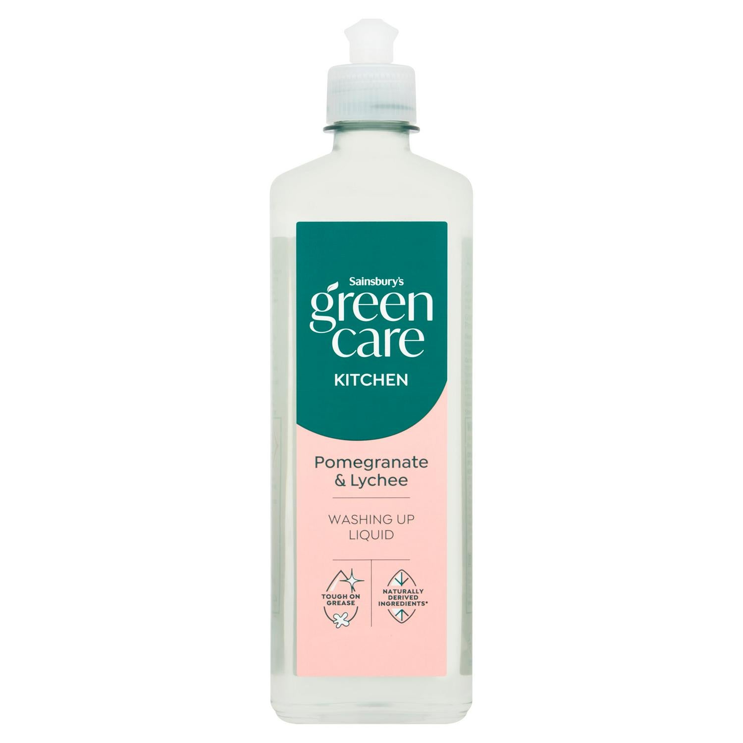Sainsbury's Greencare Pomegranate Washing Up Liquid 500ml (British brand)