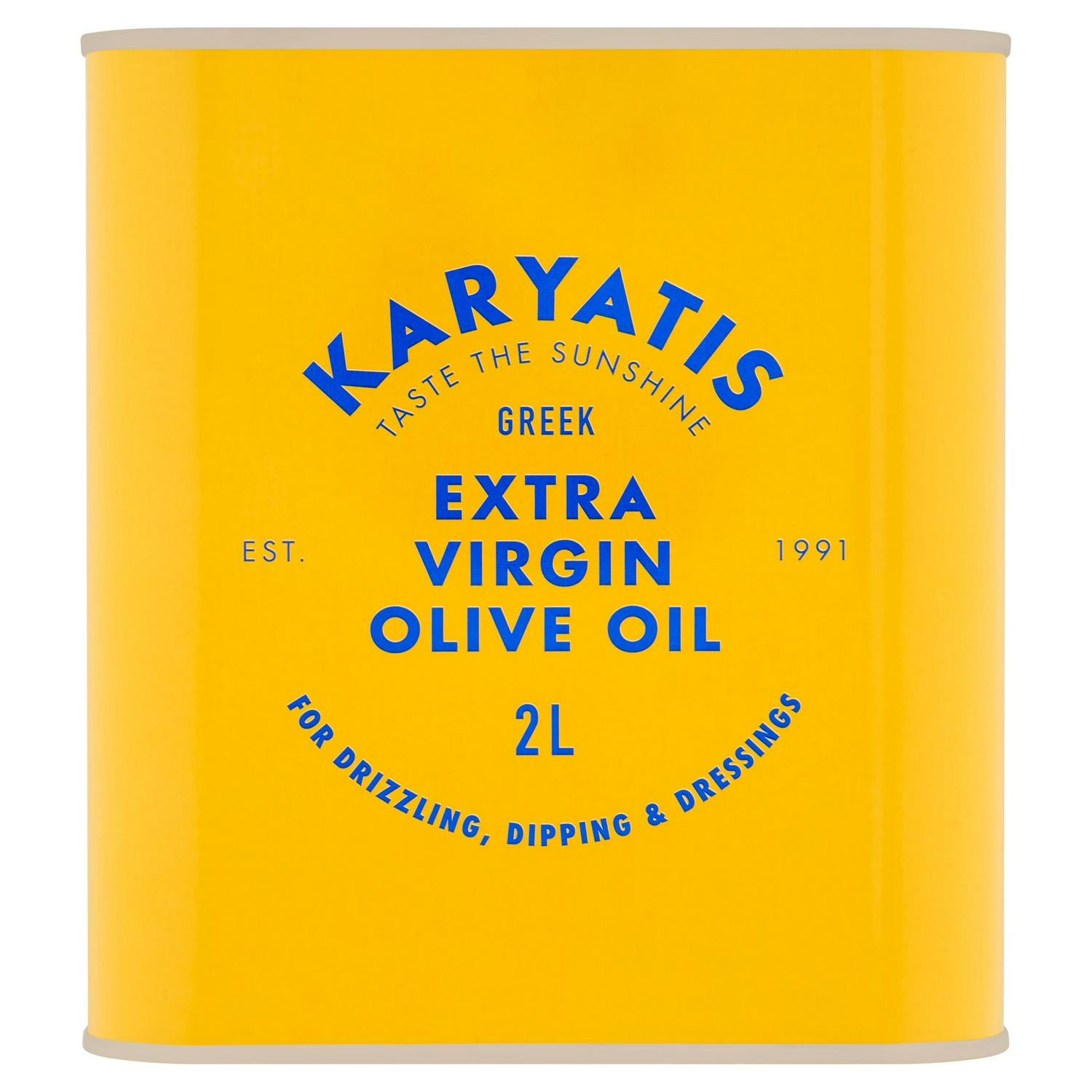 Karyatis extra virgin olive oil 2L (British brand)