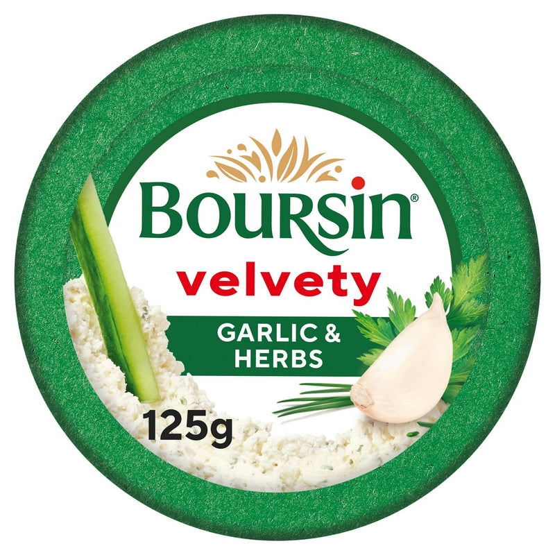 Boursin Cheese Dip Garlic & Herb 125g, UK version