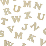 Wooden alphabet letters pack 78 pieces childrens craft kit, UK version