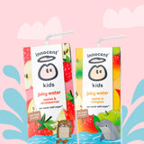 Innocent Kids Juicy Water Apple Strawberry 600ml pack, imported from the UK