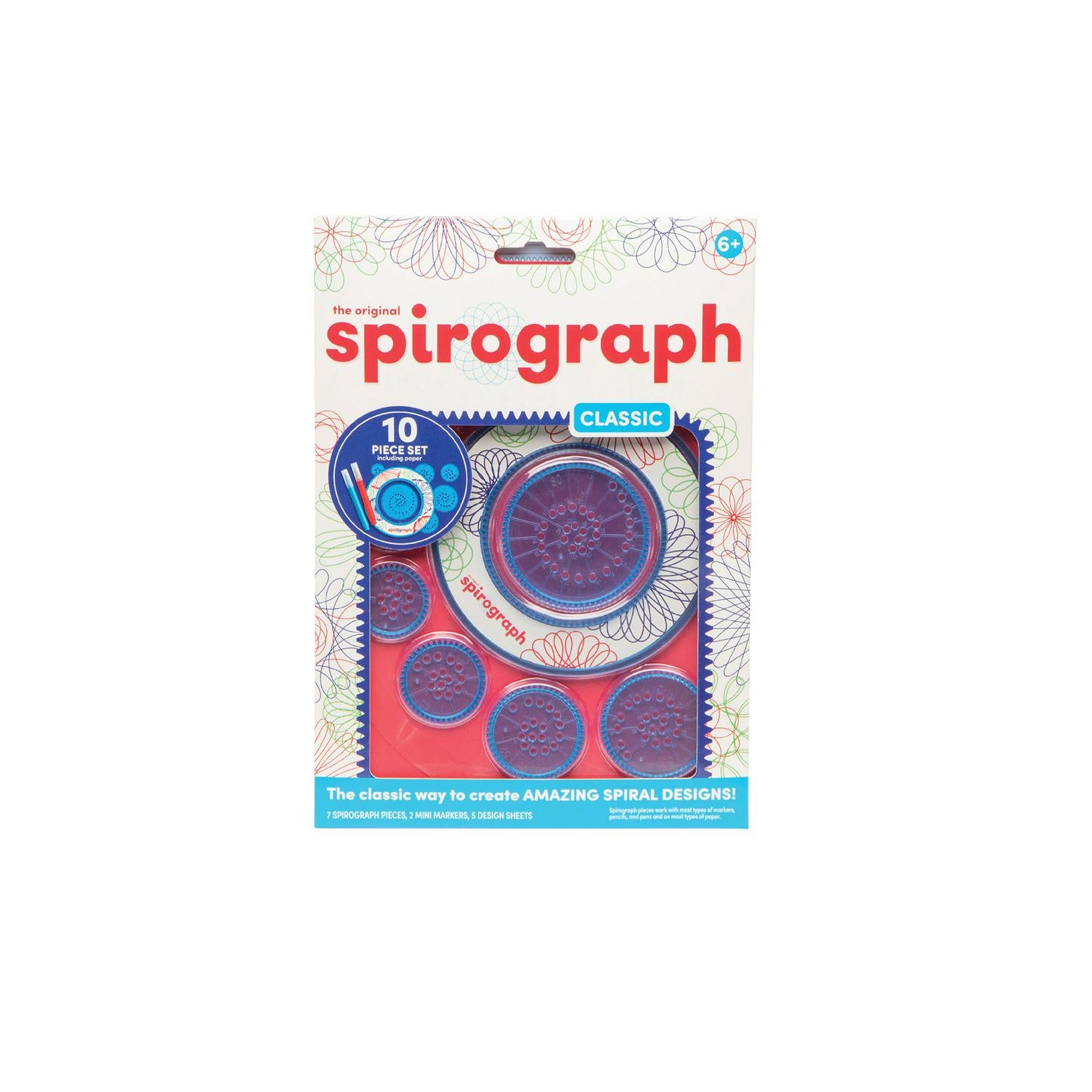 Spirograph Drawing Envelope Creative Set with Wheels (British brand)