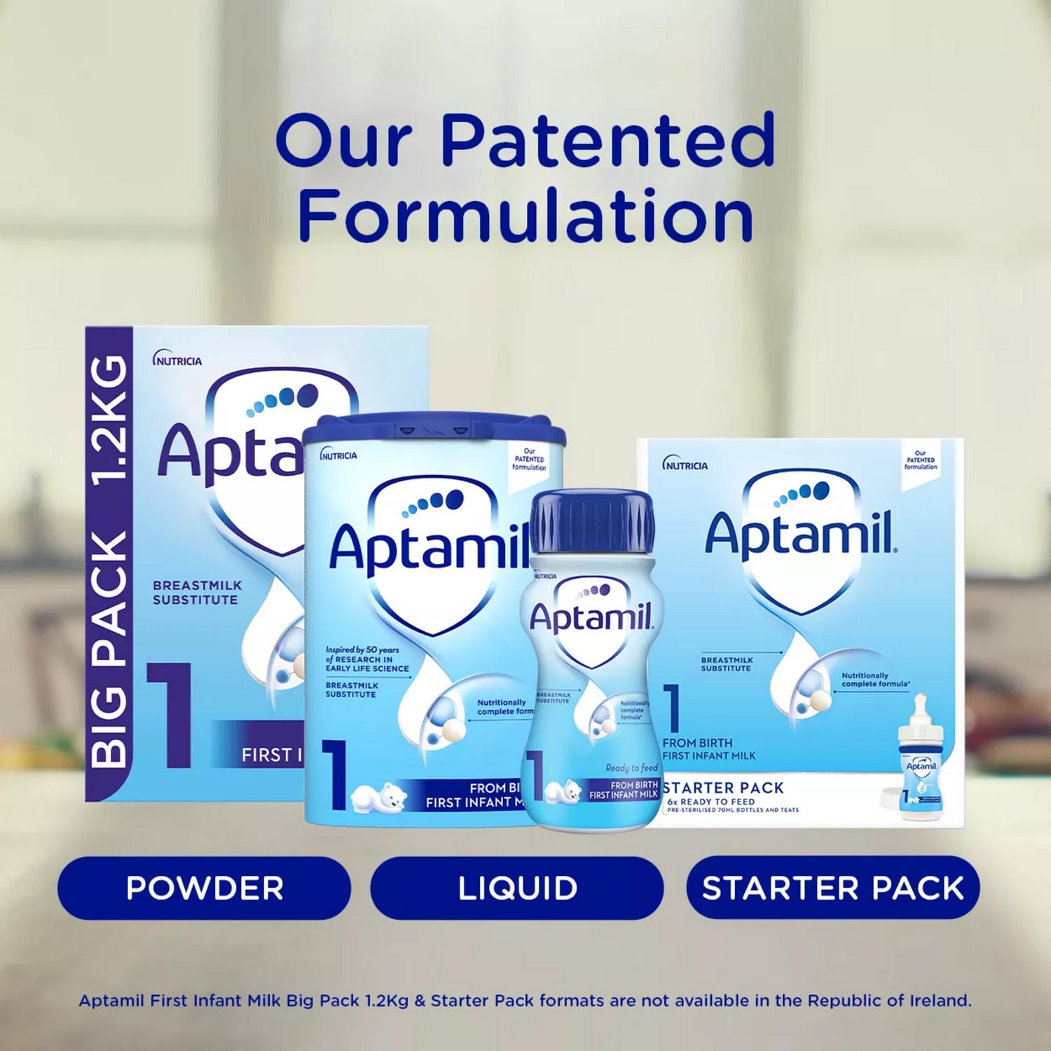 First Infant Milk Formula Liquid Ready to Feed 1L for Babies from Birth