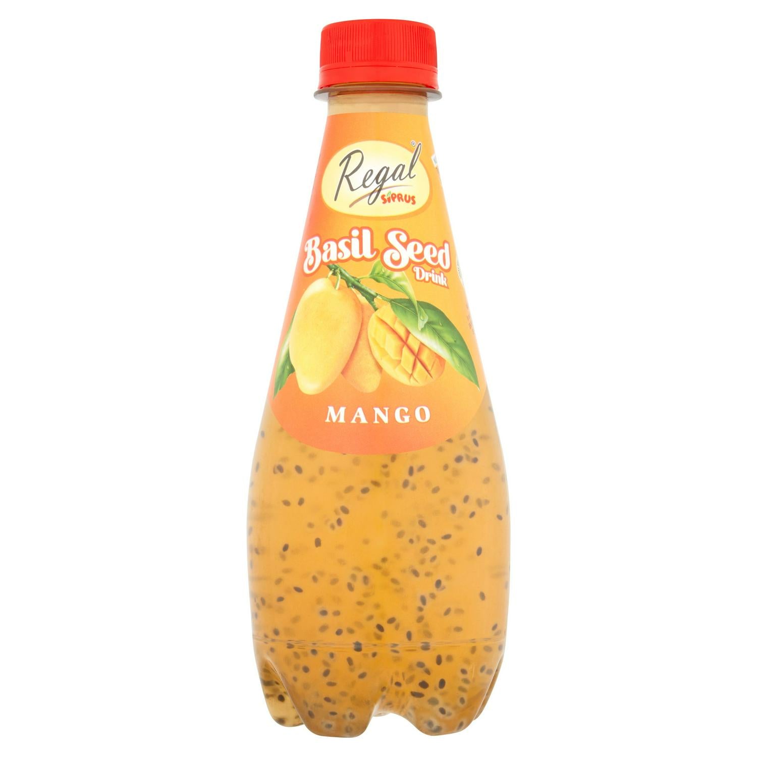 Regal basil seed drink mango 320ml, imported from the UK