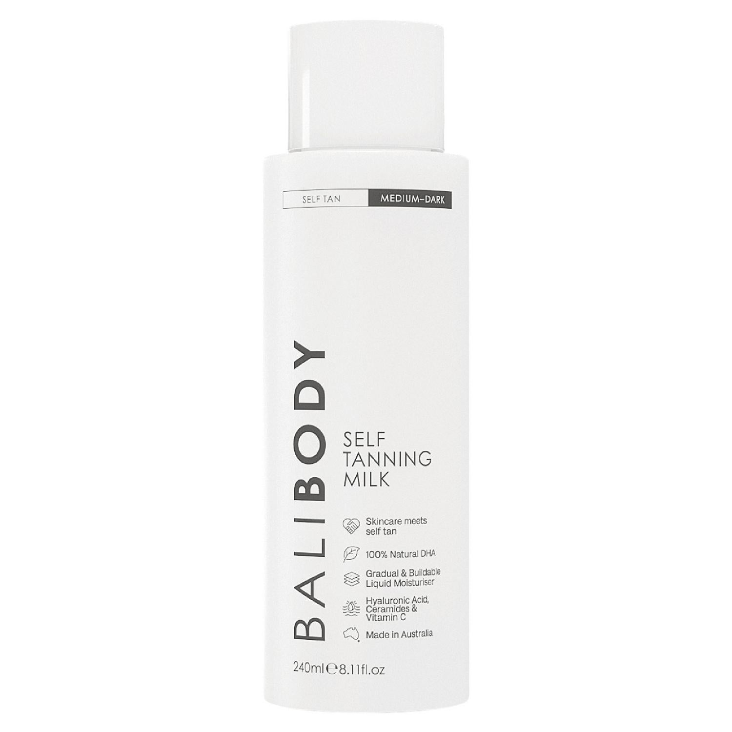 Bali Body Medium Dark Self Tanning Milk 240ml - British product