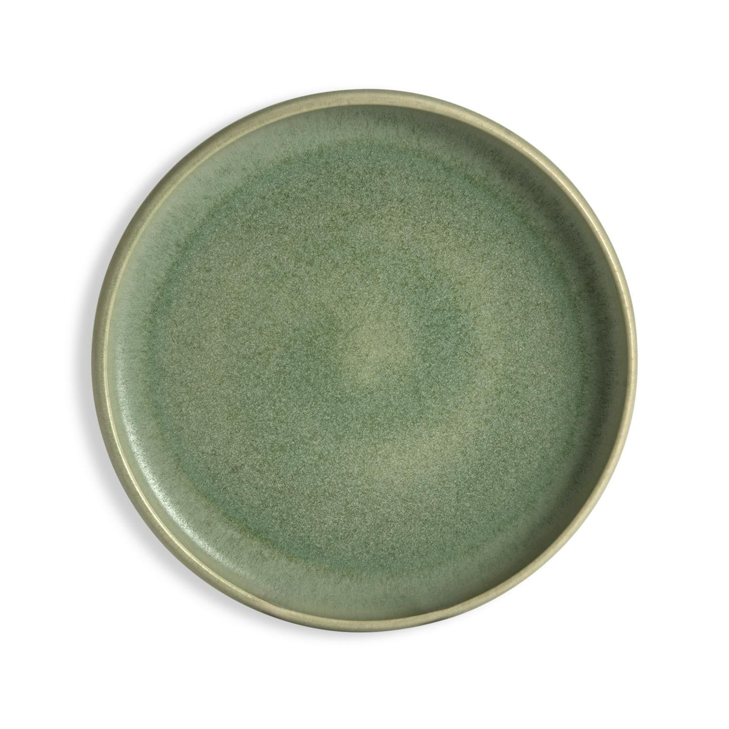 Habitat Nona green stoneware side plate 21cm, UK version