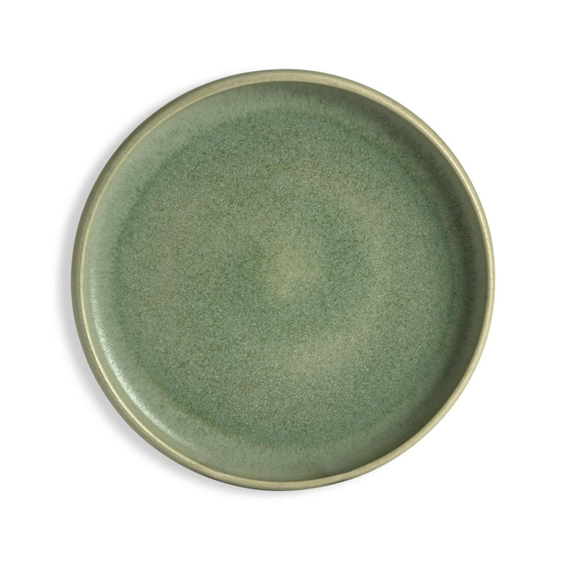 Habitat Nona green stoneware side plate 21cm, UK version