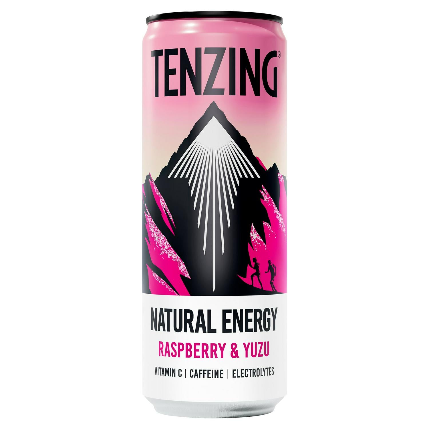 Tenzing Natural Energy Raspberry Yuzu 330ml (British brand)
