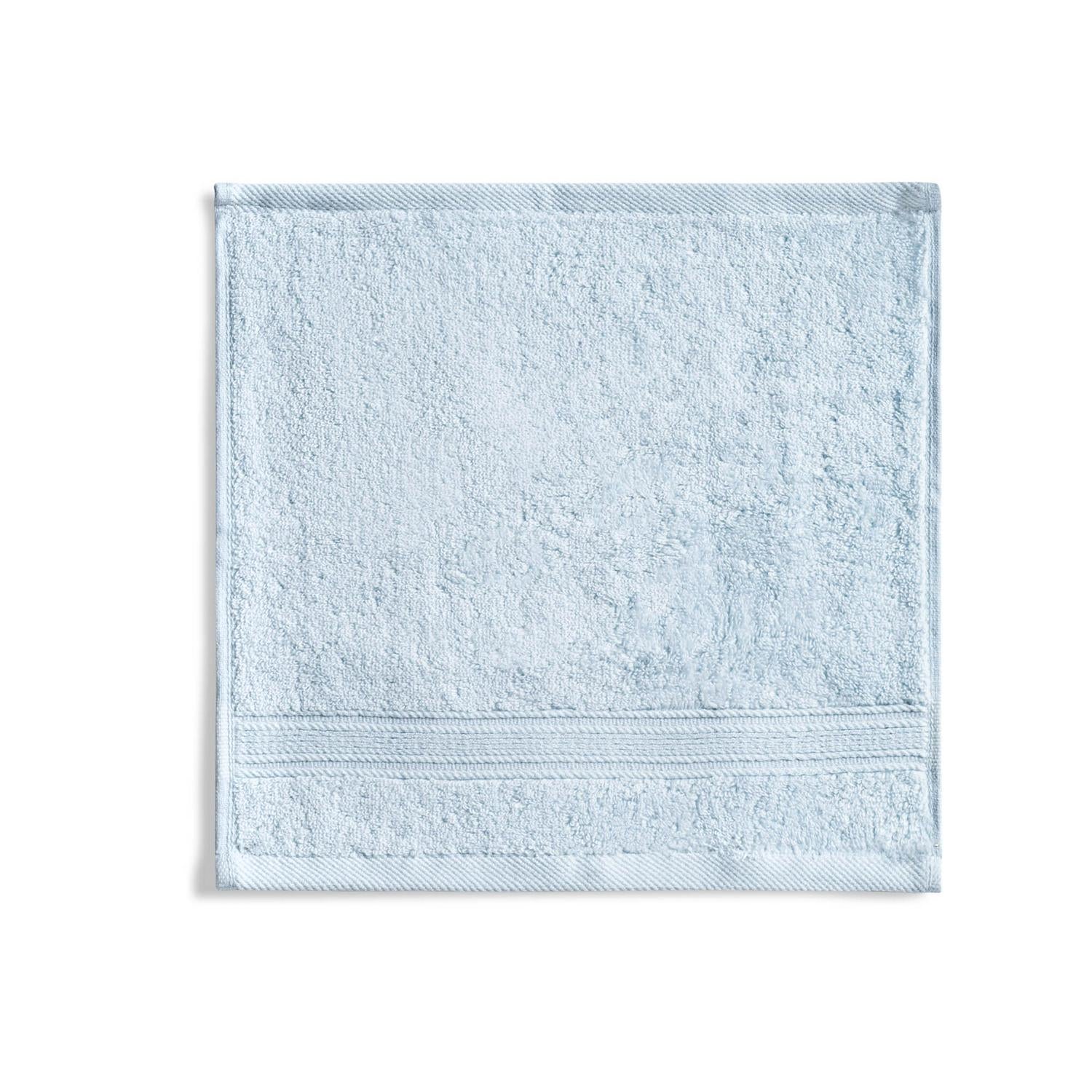 Habitat supersoft country blue hand towel 90x50cm - UK version