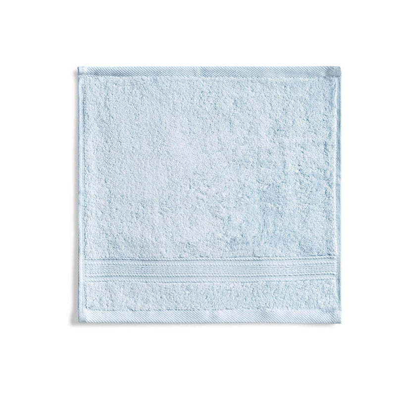 Habitat supersoft country blue hand towel 90x50cm - UK version