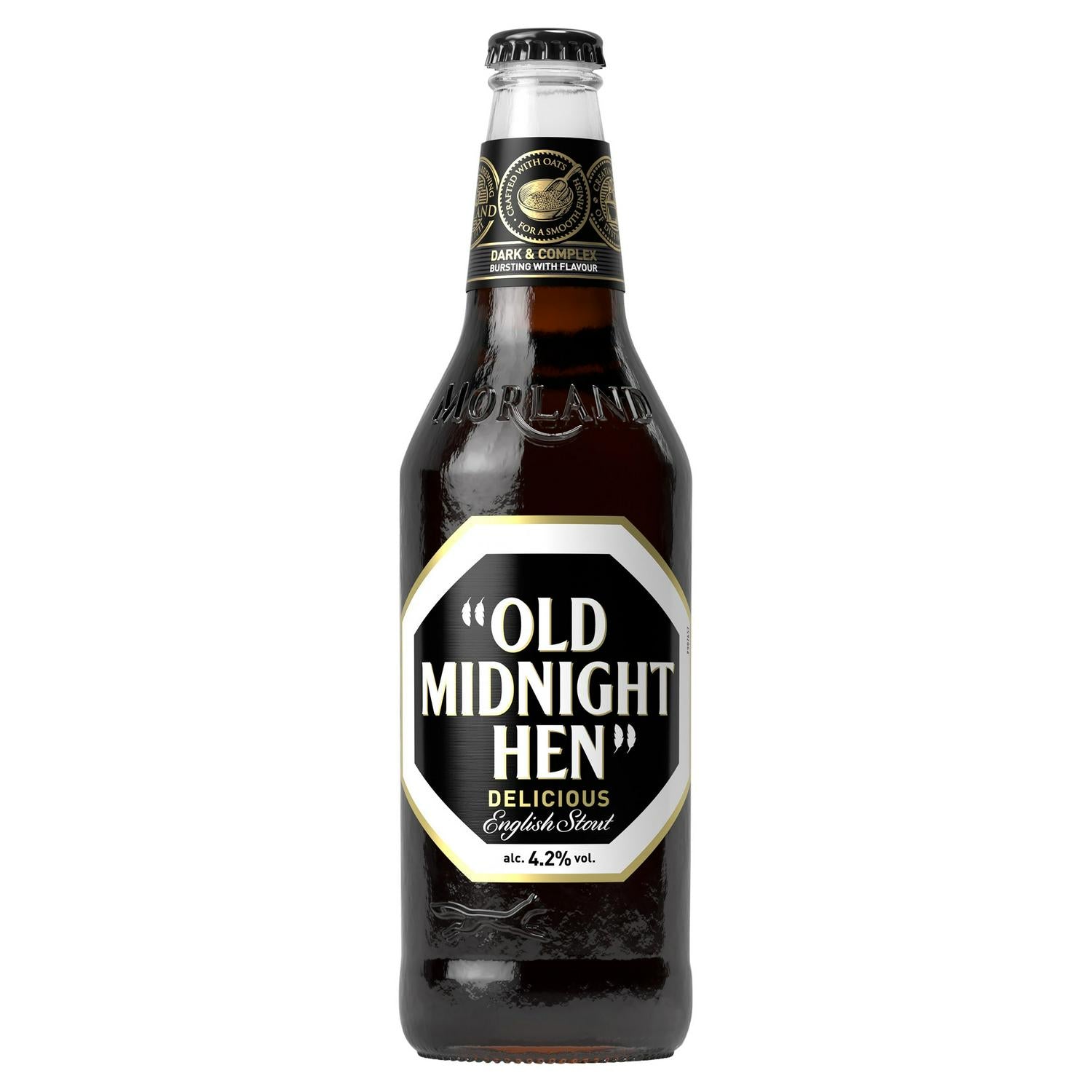 Morland Old Midnight Hen English Stout 500ml, imported from the UK