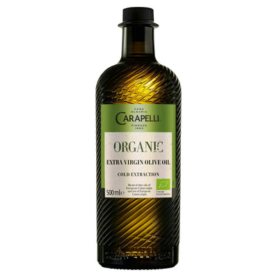 Sainsburys Carapelli Økologisk Jomfru Olivenolje 500ml- Kjøp online hos McGrocer