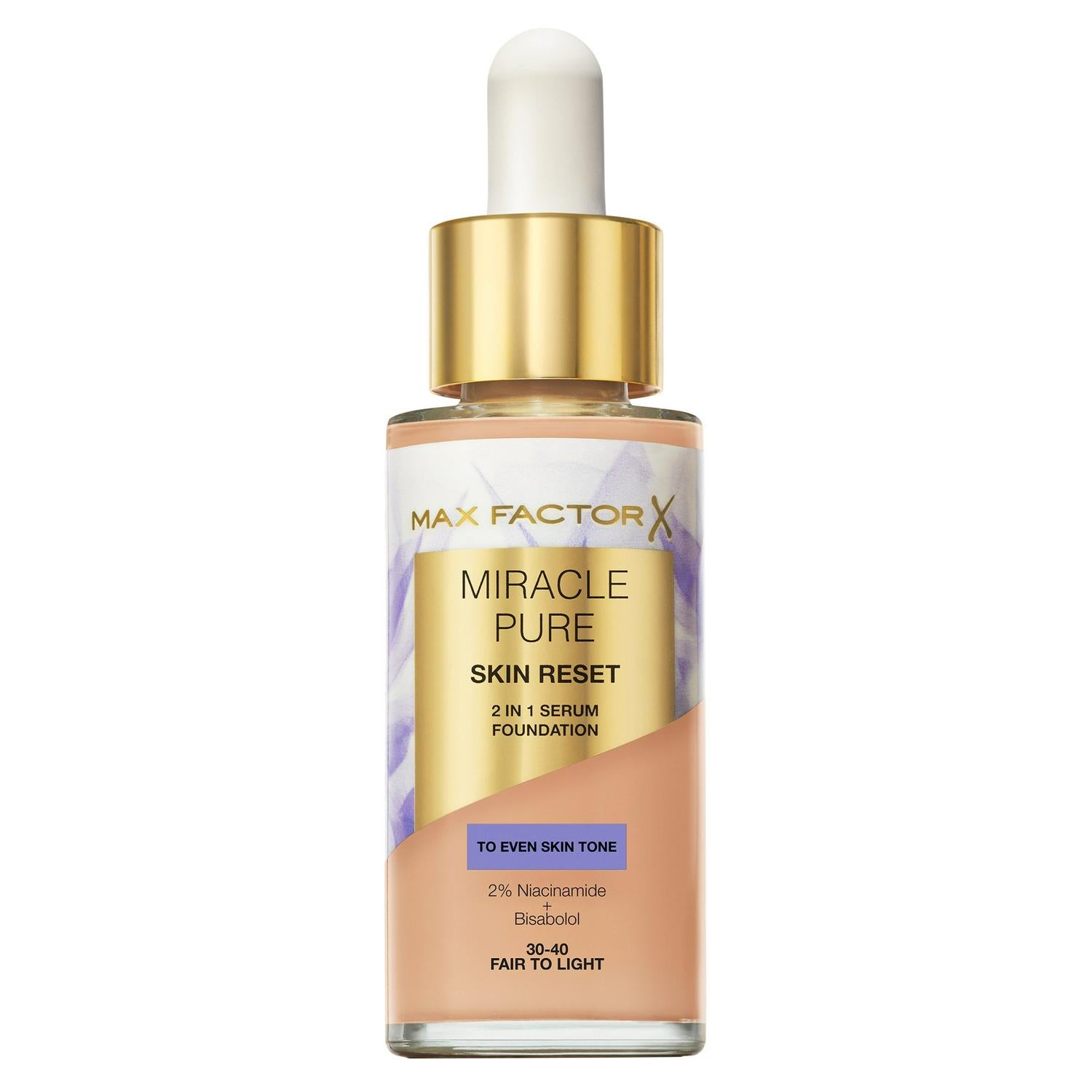 Max Factor Serum Foundation Fair Light 30ml , imported from the UK