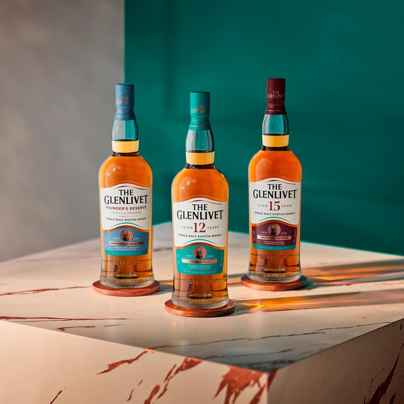 The Glenlivet single malt Scotch whisky 12 Year Old 70cl, UK version