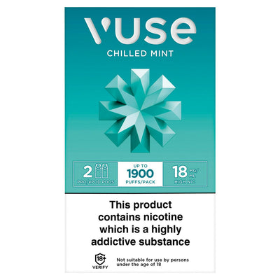 Sainsburys Vuse Vype ePod Refills Chilled Mint 18mg- Buy online at McGrocer