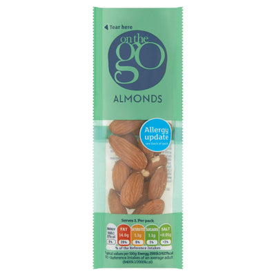 Sainsburys Almonds 25g Portable Snack- Buy online at McGrocer