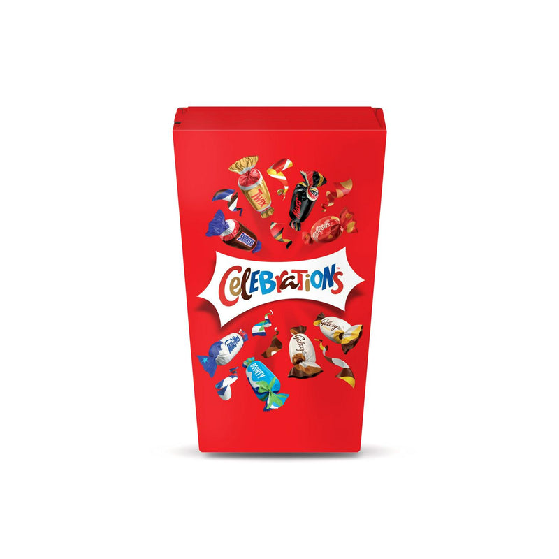 Milk Chocolate Mini Box of Chocolates and Biscuit Bars 69g