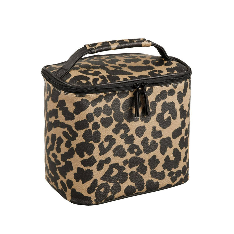 Sainsbury's Home tan leopard printed lunch bag (British brand)