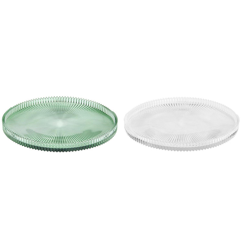 Habita glass candle plate 25cm, UK version