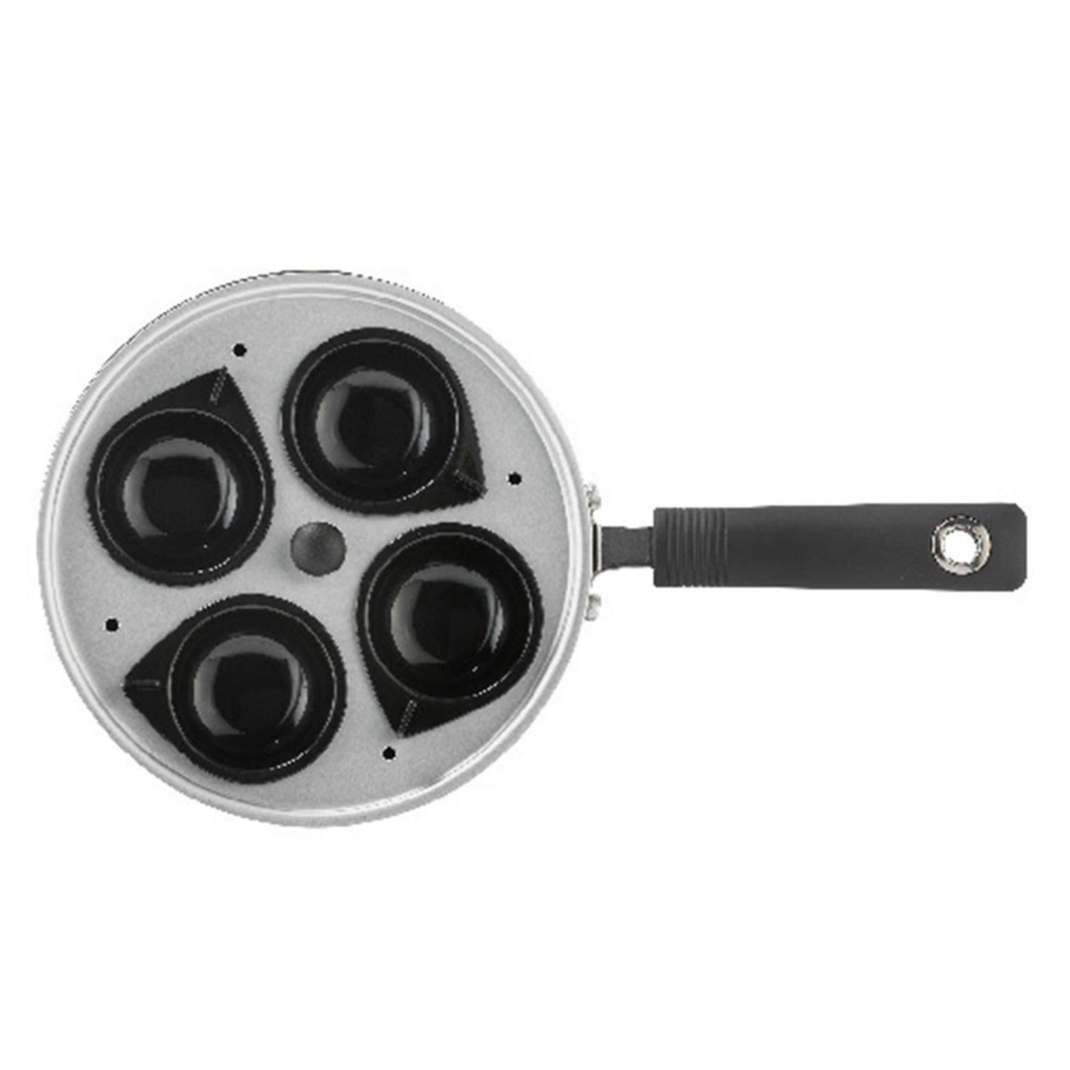 Sainsbury's Home black aluminium egg poacher 20cm diameter (British brand)