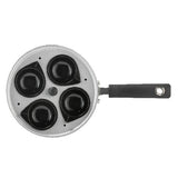 Sainsbury's Home black aluminium egg poacher 20cm diameter (British brand)