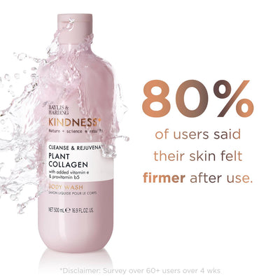 Sainsburys Rejuvenating Plant Collagen Body Wash with Vitamin E 500ml- Buy online at McGrocer