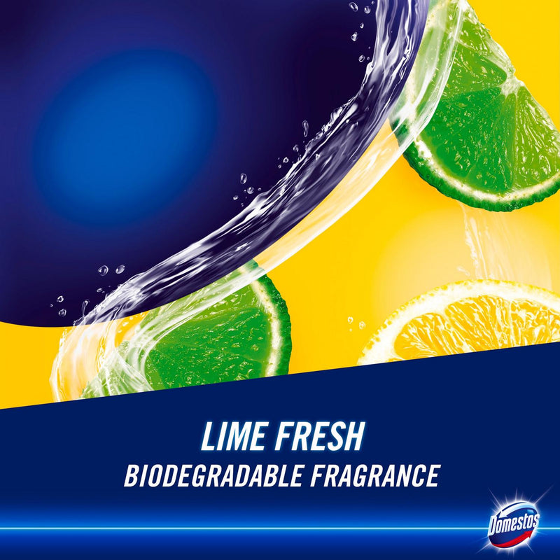 Domestos Toilet Gel Cleaner Lime Fresh 750ml - British product