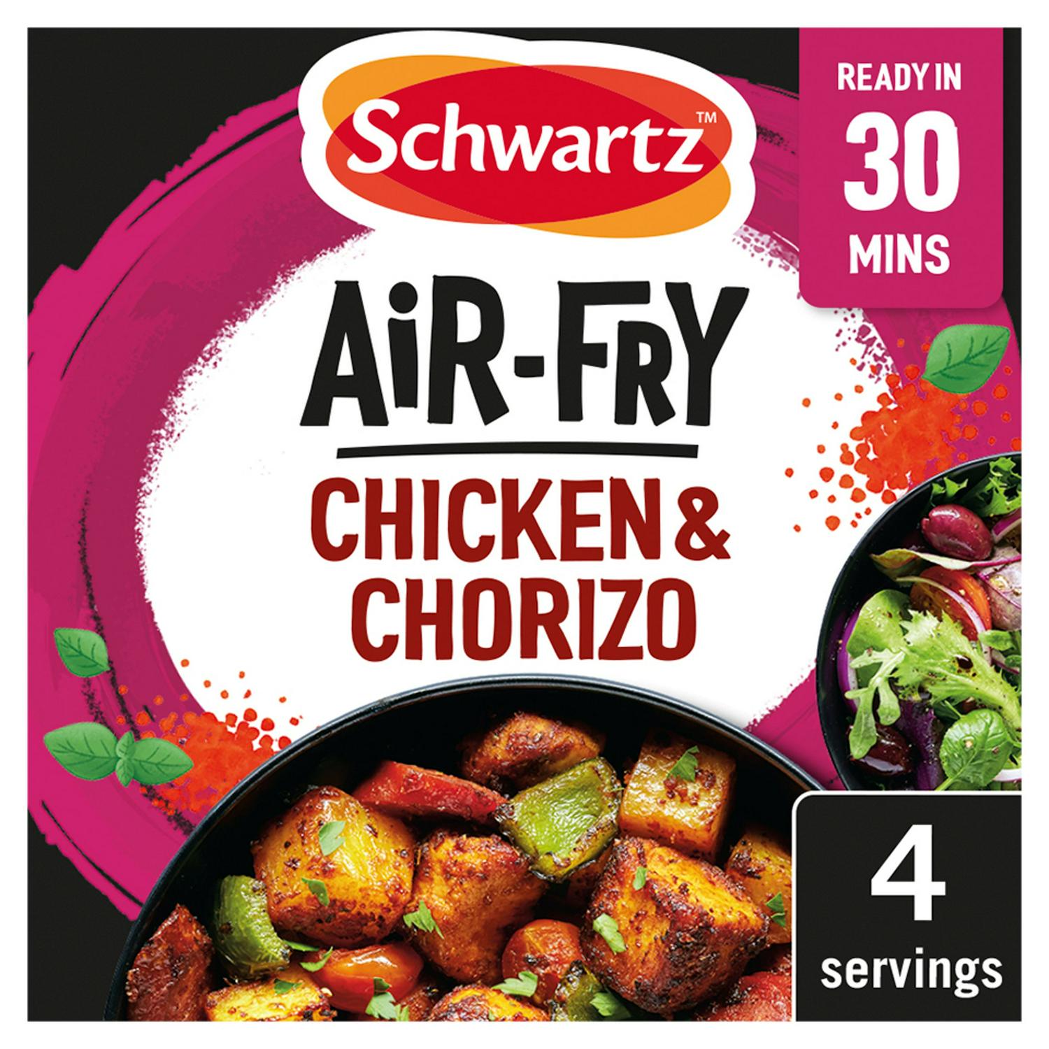 Schwartz Air Fryer Chicken & Chorizo Mix 30g (British brand)