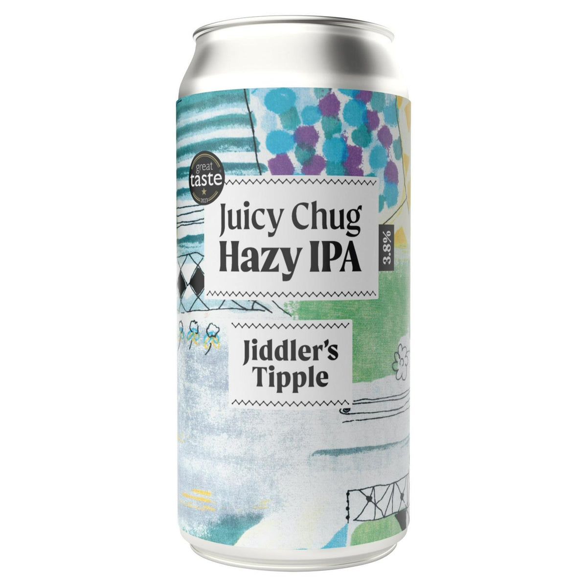 Hazy IPA Beer with Apricots and Fruit-Forward Hops 440ml