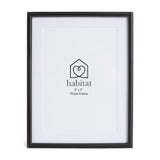 Habitat Skinny Metal Frame Black 5x7 inch, UK version