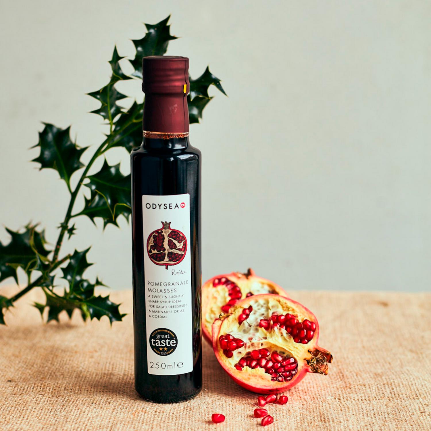 Odysea pomegranate molasses 250ml, imported from the UK