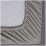 Habitat Brushed Cotton Fitted Sheet Dove Grey, UK version