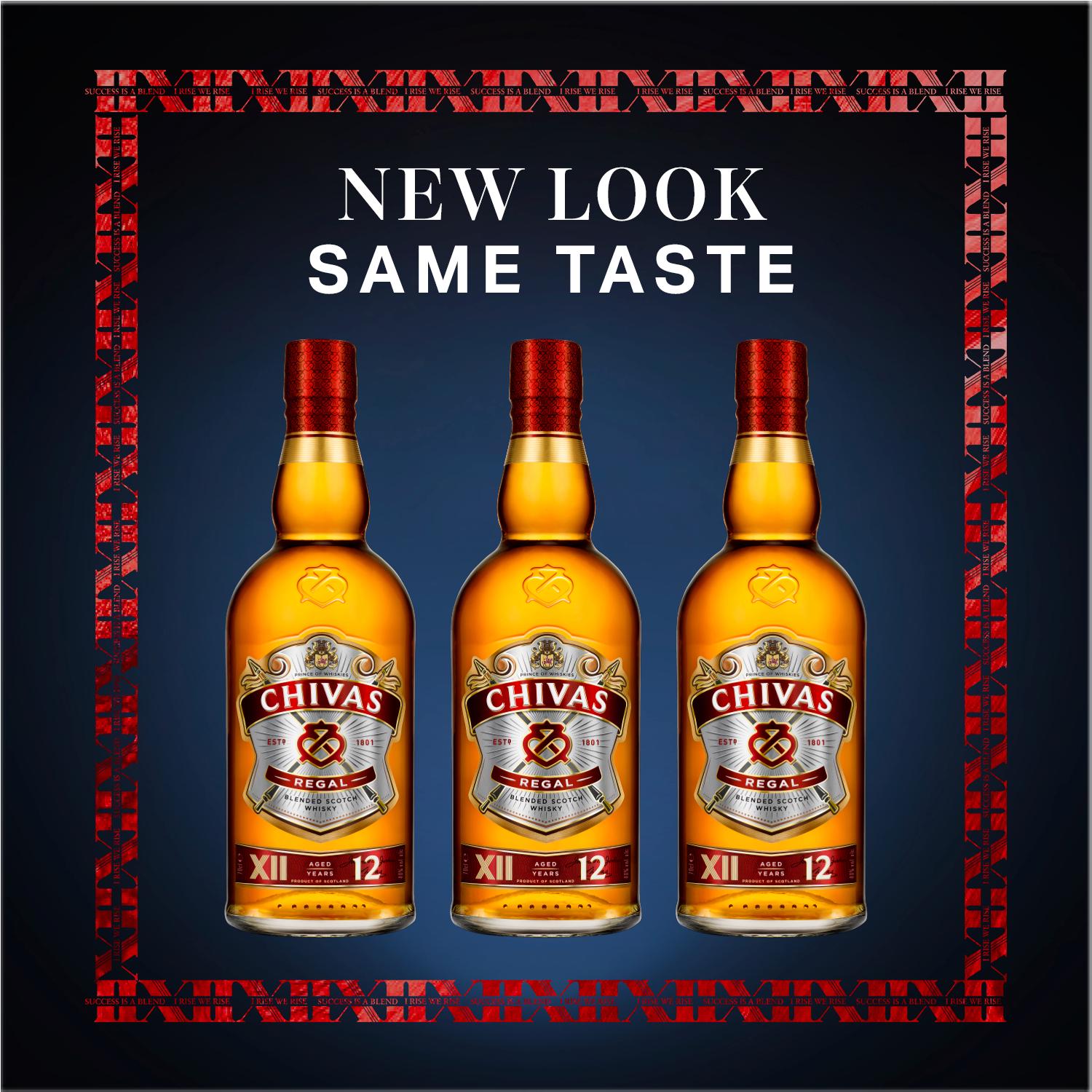 Chivas Regal 12 Year Old Scotch Whisky 70cl - British product