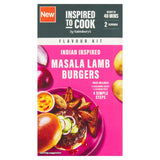Masala Lamb Burgers Flavour Kit with Spice Blend 90g