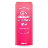 Sainsbury's Gin Rhabarber & Ingwer Cocktail 250ml (Britische Marke)