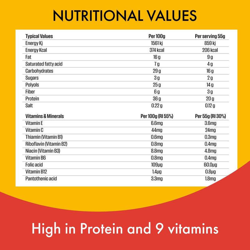 Fulfil Protein Bar Chocolate Peanut Butter 55g - British product