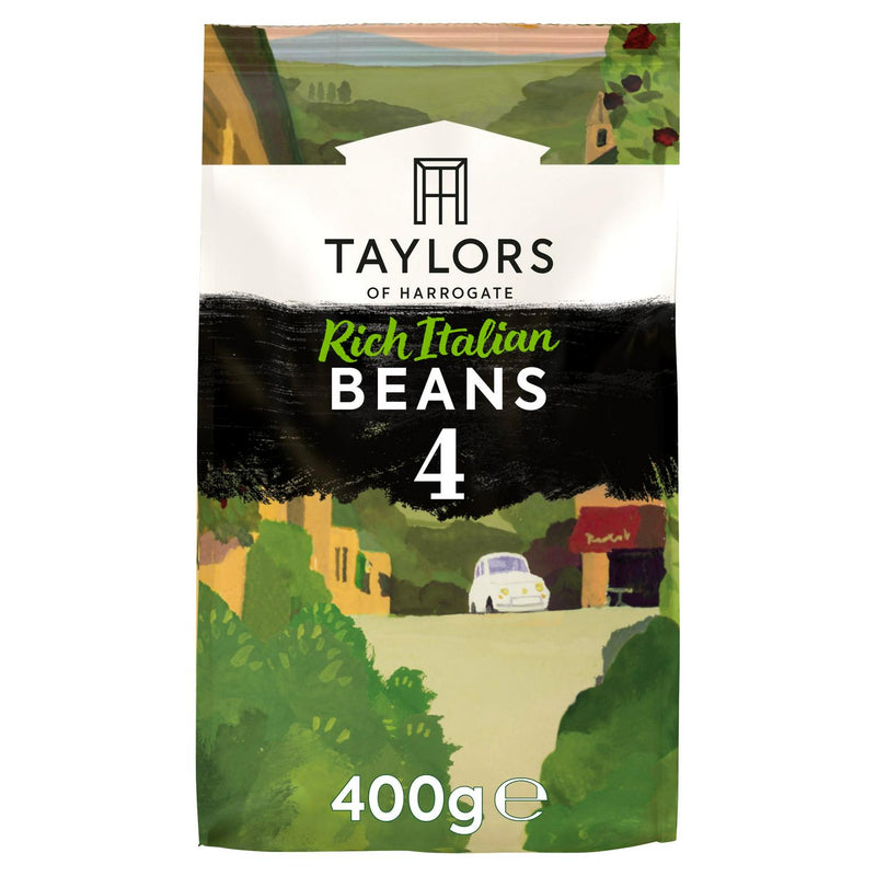 Taylors of Harrogate coffee beans Rich Italian Roast 400g (British brand)