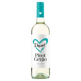 I Heart Pinot Grigio White Wine 75cl - British product