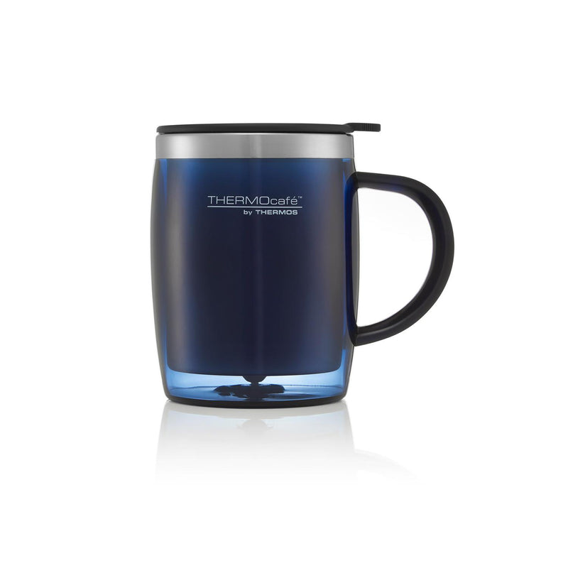 Thermocafe Insulated Desk Mug Midnight Blue (British brand)