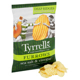 Tyrrells Furrows Sea Salt & Vinegar Sharing Crisps 150g