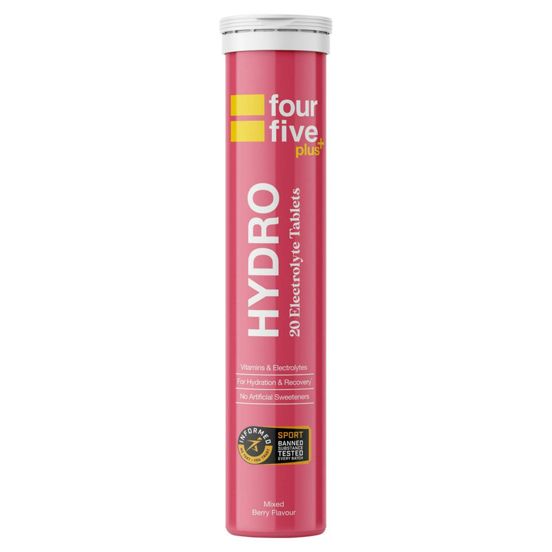 Fourfive Hydro Electrolyte Tablets mixed berry flavour 20ct - British product