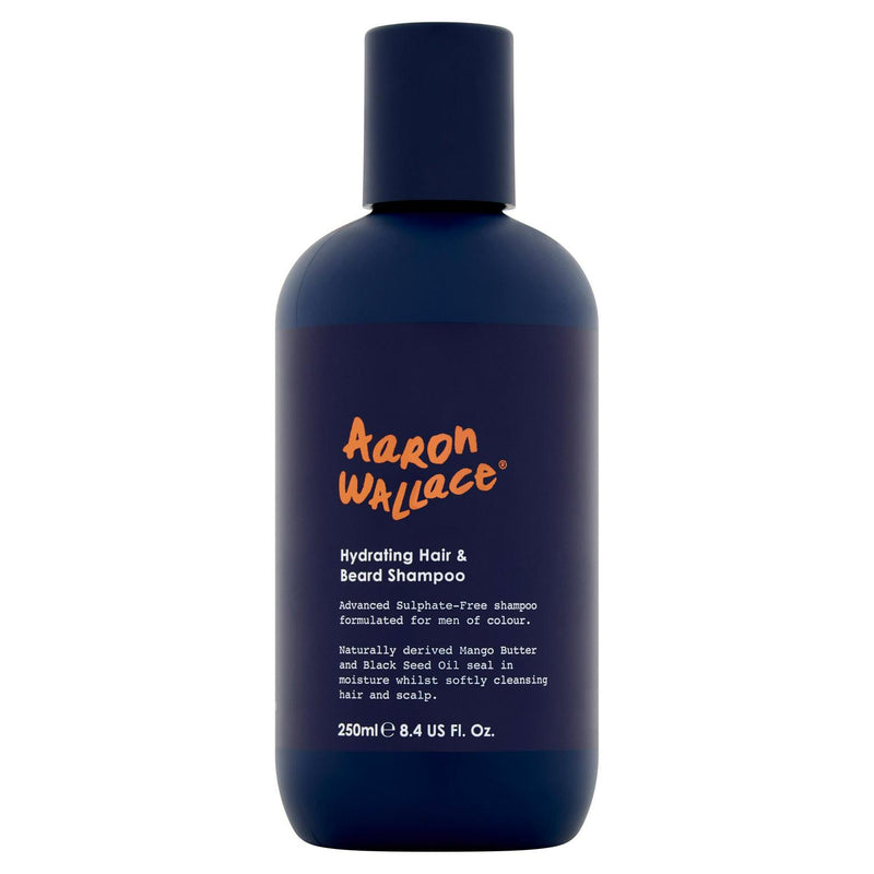 Aaron Wallace hydrating hair and beard shampoo 250ml - British product