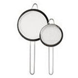 Sainsbury's Home Edelstahlsiebe Set aus 2 Stück 6x28x11cm (Britische Marke)