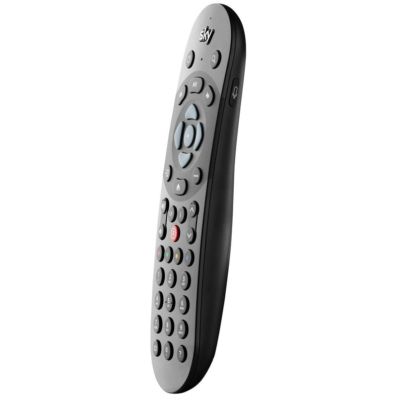 Sky Q voice remote control sleek design (British brand)