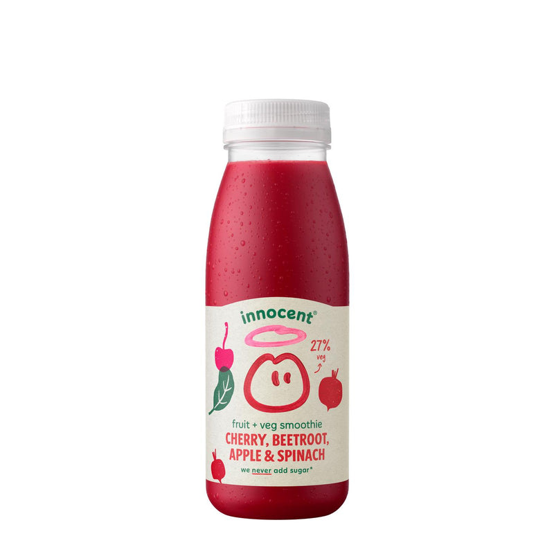 Innocent Cherry Beetroot Apple Spinach Smoothie 250ml, UK version