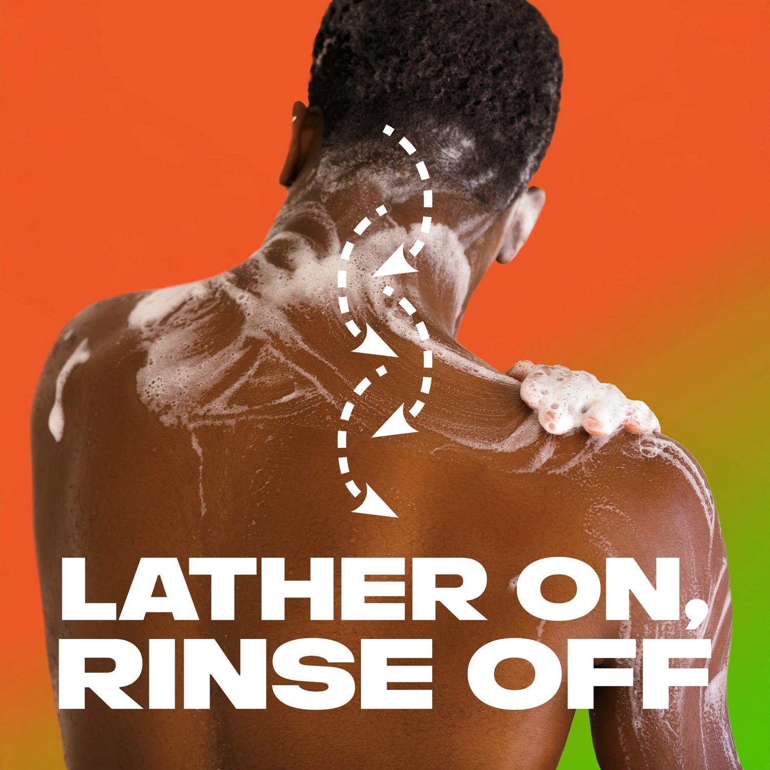 Moisturising 3-in-1 Shower Gel for Men with Palm Leaf & Amber Scent, 500ml