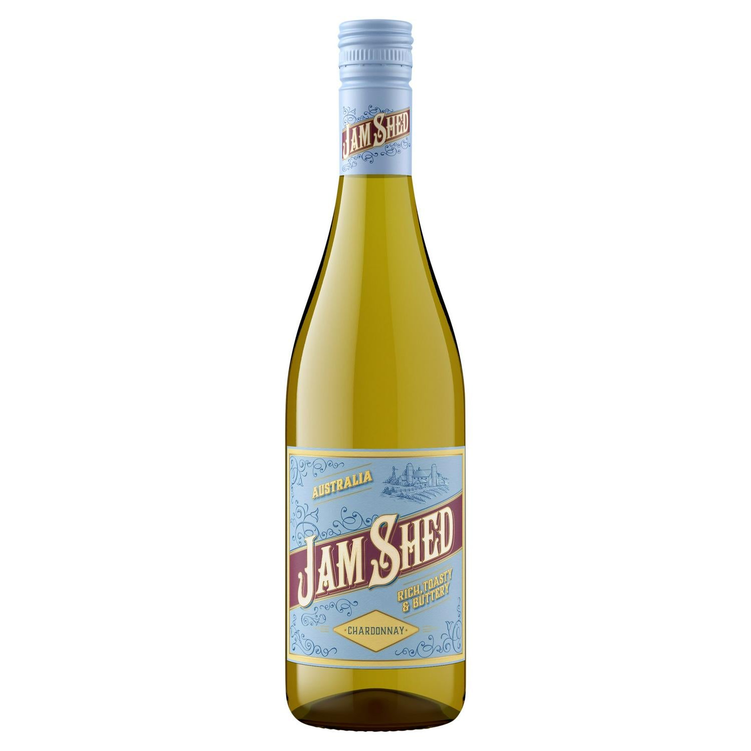 Jam Shed Chardonnay White Wine 75cl, UK version