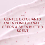 Dove Exfoliating Body Scrub Pomegranate Seeds Shea Butter 225ml - British product