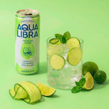 Aqua Libra Sparkling Water Cucumber Mint Lime 4x330ml - British product