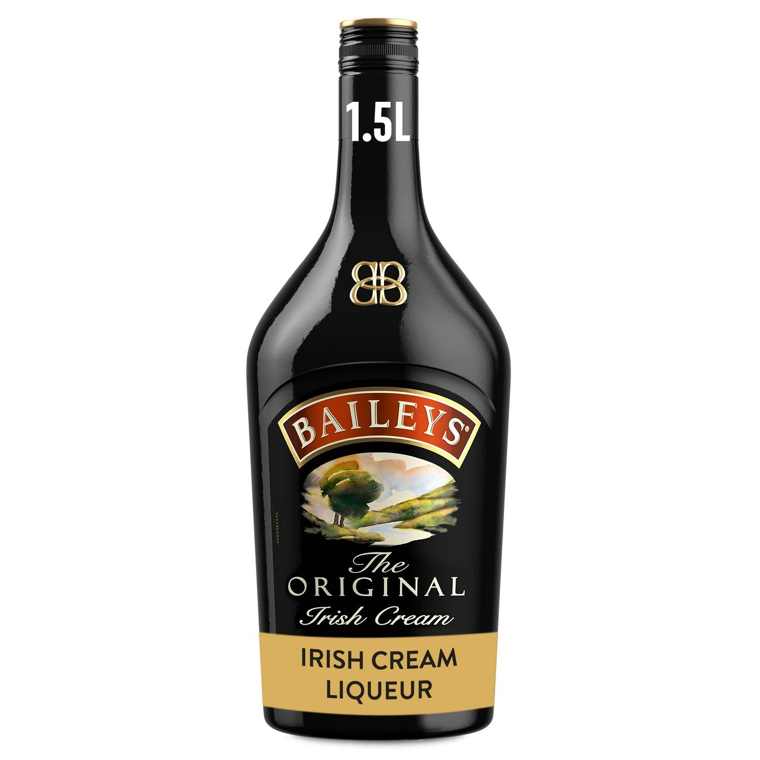 Irish Cream Liqueur with Whiskey and Dairy Cream, 17% Vol, 1.5L